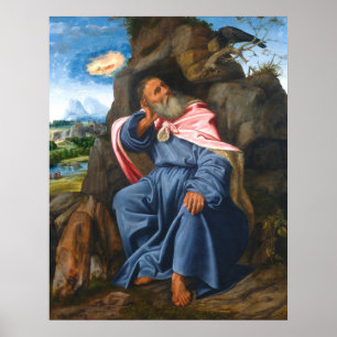 Elijah & Raven - Giovanni Savoldo Fine Art Poster