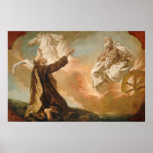 Elijah Taken Up - Giuseppe Angeli Fine Art Poster