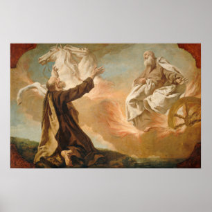 Elijah Taken Up - Giuseppe Angeli Fine Art Poster