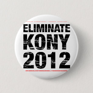 Eliminate Kony 2012 2 Inch Round Button