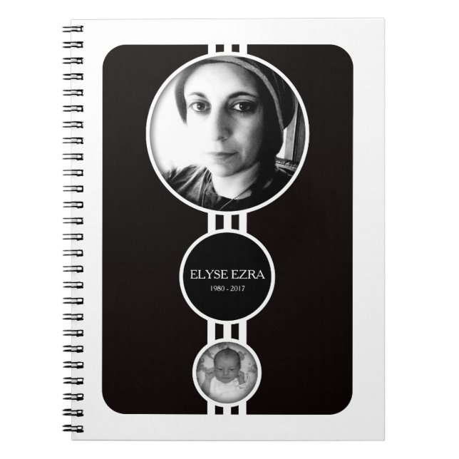 elipses memorial guest book (Front)