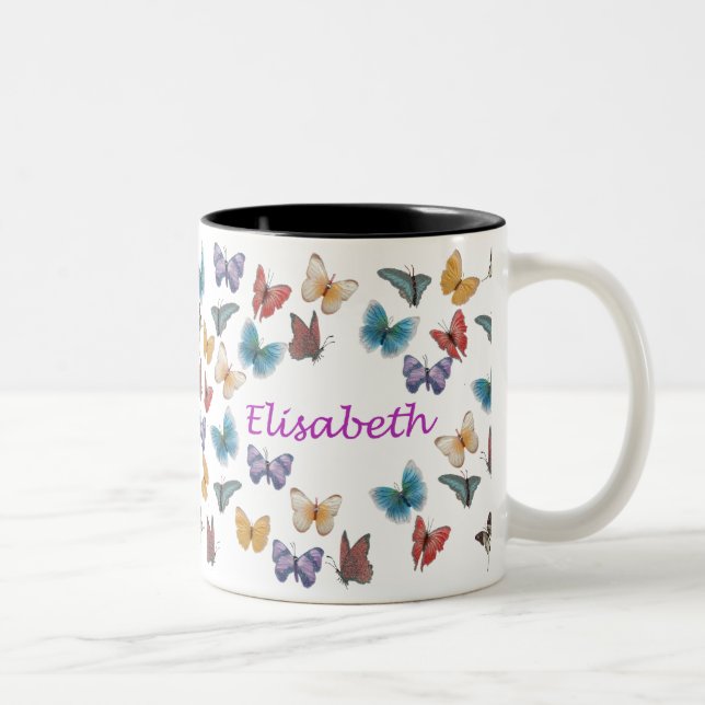 Elisabeth Two-Tone Coffee Mug (Right)