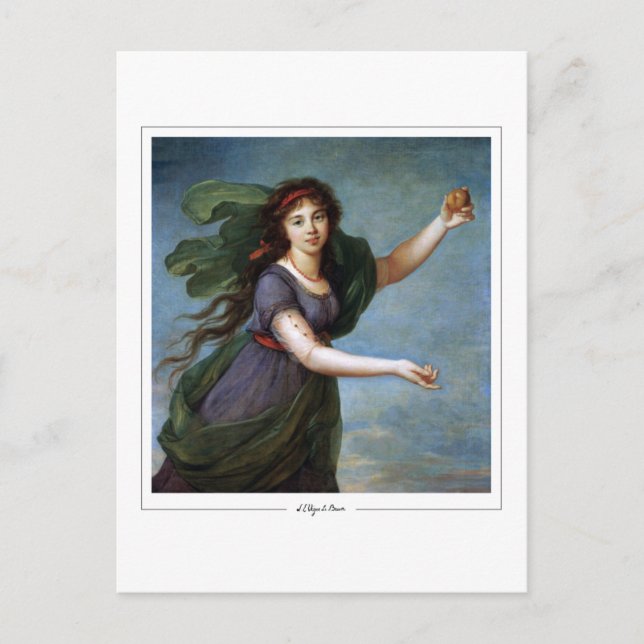 Élisabeth Vigée Le Brun #101 - Fine Art Postcard (Front)