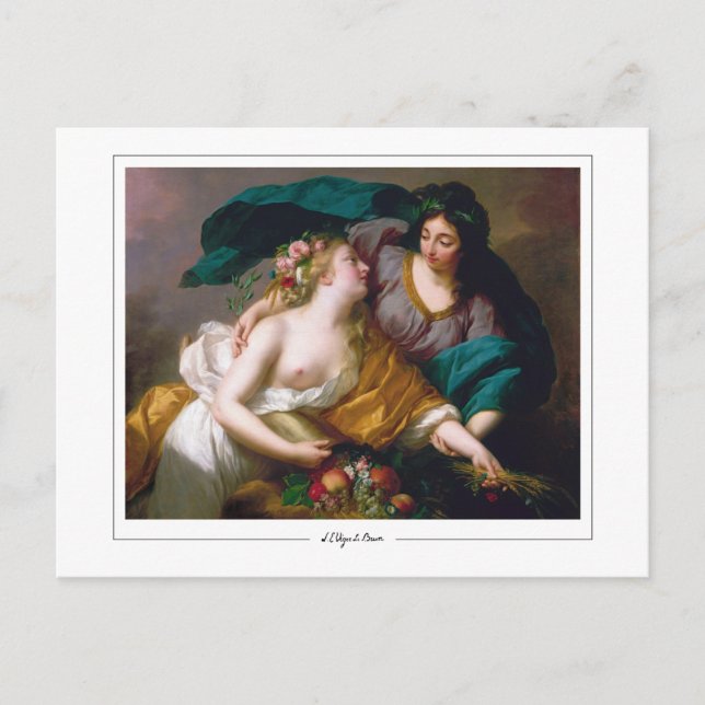 Élisabeth Vigée Le Brun #223 - Carte Postale Beaux (Devant)