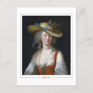 Élisabeth Vigée Le Brun #95 - Fine Art Postcard