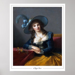Élisabeth Vigée Le Brun Zedign Affiche d'art #241