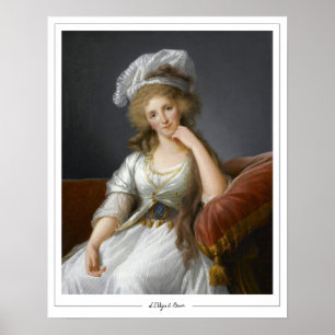 Élisabeth Vigée Le Brun Zedign Affiche d'art #282