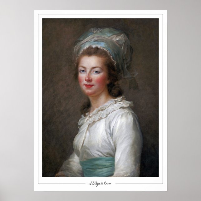 Élisabeth Vigée Le Brun Zedign Art Poster #134 (Front)
