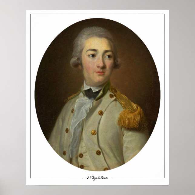 Élisabeth Vigée Le Brun Zedign Art Poster #191 (Front)