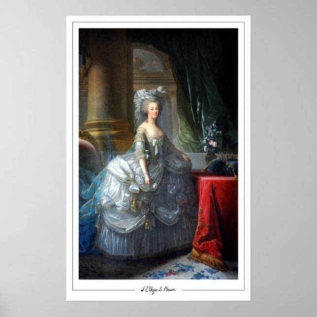 Élisabeth Vigée Le Brun Zedign Art Poster #21 (Front)