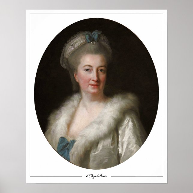 Élisabeth Vigée Le Brun Zedign Art Poster #55 (Front)