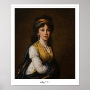 Élisabeth Vigée Le Brun Zedign Poster d'art #1