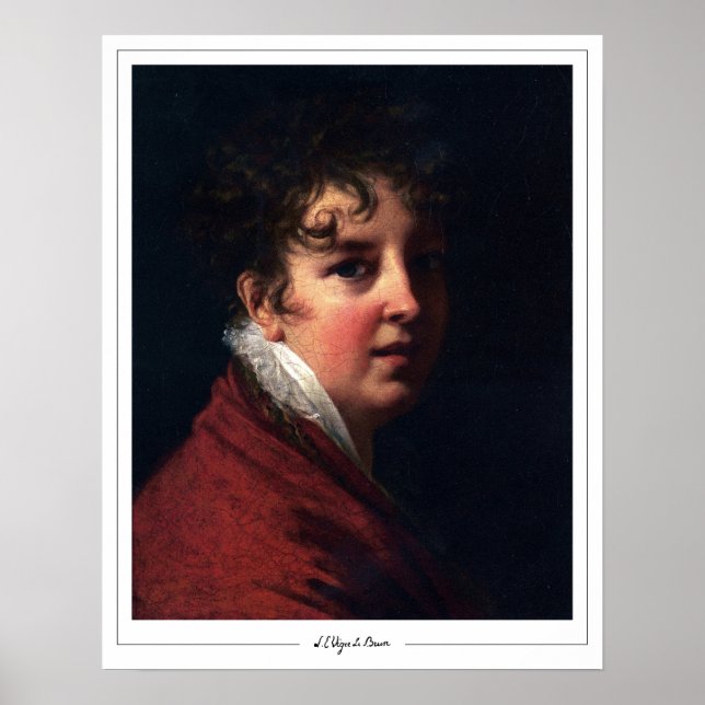 Élisabeth Vigée Le Brun Zedign Poster d'art #31 (Devant)