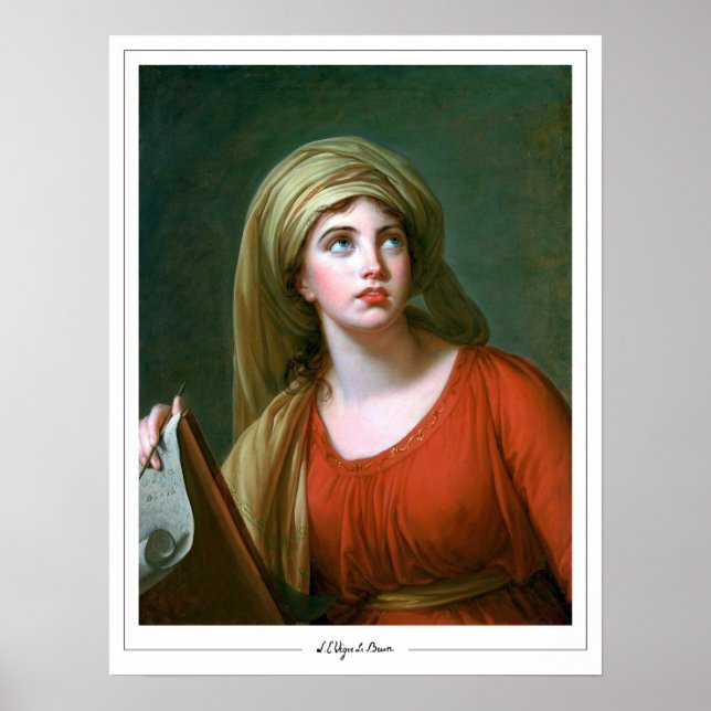 Élisabeth Vigée Le Brun Zedign Poster d'art #83 (Devant)