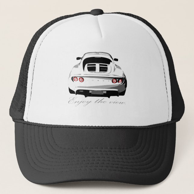 elise enjoy the view trucker hat (Front)