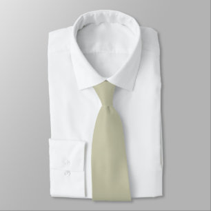 Elise Pale Green Mid Century Solid Colour Tie
