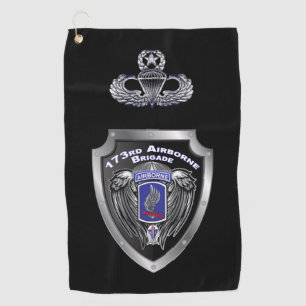 Elite 173rd Airborne Brigade Combat Team Golf Towel