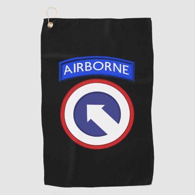 Elite 1st Corps Support Command Golf Towel (Front)