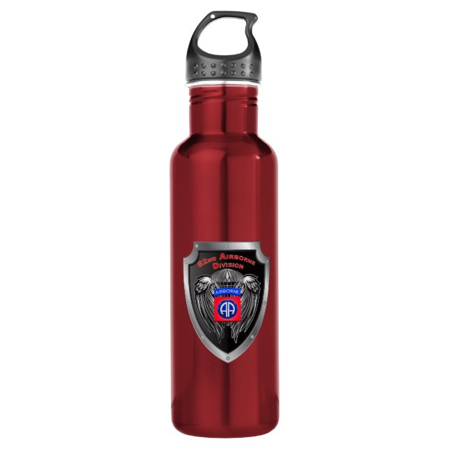 Elite 82nd Airborne Division 710 Ml Water Bottle (Front)