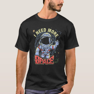 Elite Floral Space Photographer Astronaut Men Wome T-Shirt