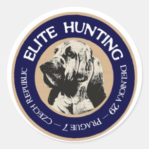 Elite Hunting Hostel Classic Round Sticker