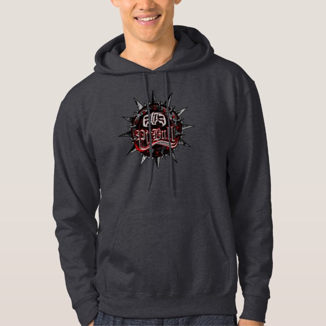 ELITE PITBULL CLASSIC COLLAR HOODIE (Front)