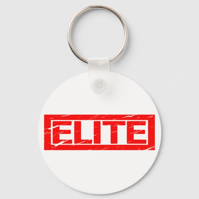 Elite Stamp Keychain (Front)