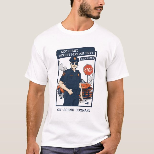 Elite Tactical Collision Unit Mascot T-Shirt (Front)