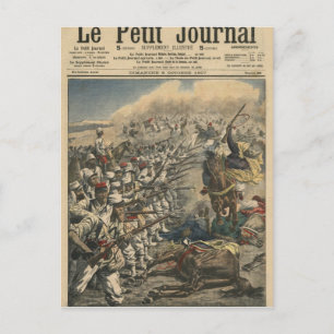 Elite troops of French army, French Foreign Postcard