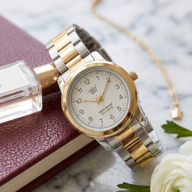 Elite Two-Tone Fusion Crown Watch - Luxury (Creator Uploaded)