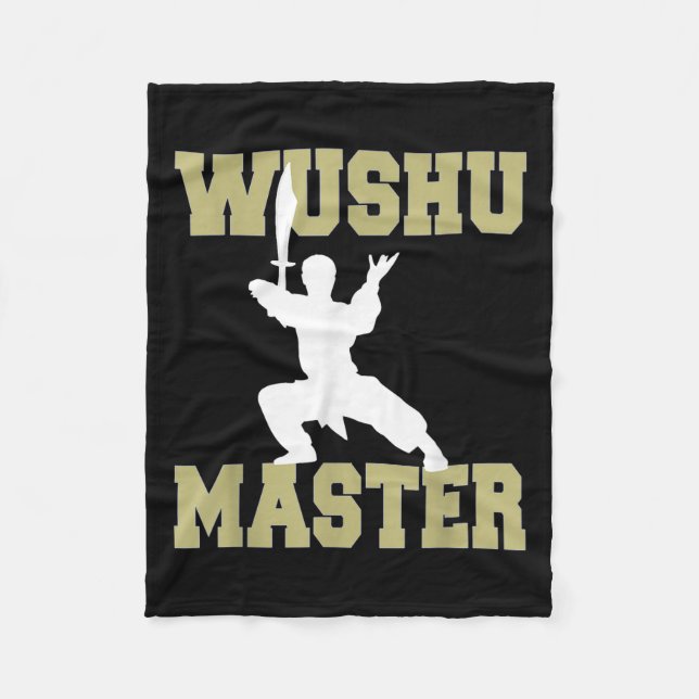 Elite Warrior Mastery In Traditional Wushu Wean Se Fleece Blanket (Front)