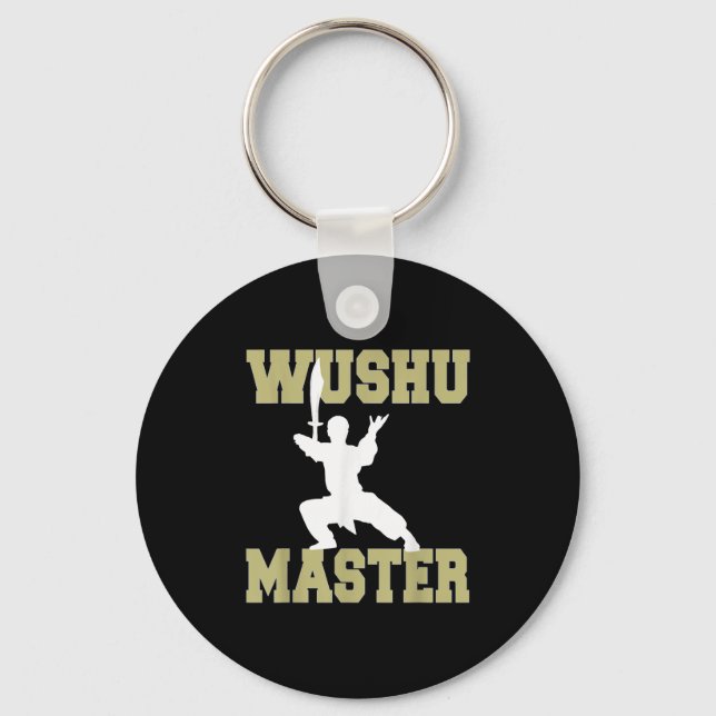 Elite Warrior Mastery In Traditional Wushu Wean Se Keychain (Front)