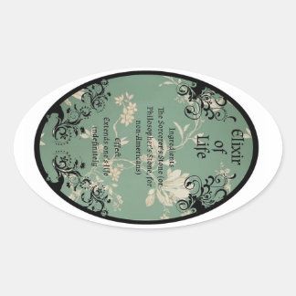 Elixir du étiquette de potion de vie