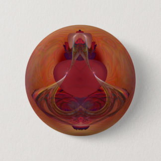 Elixir of Love Potion Bottle Fractal 2 Inch Round Button