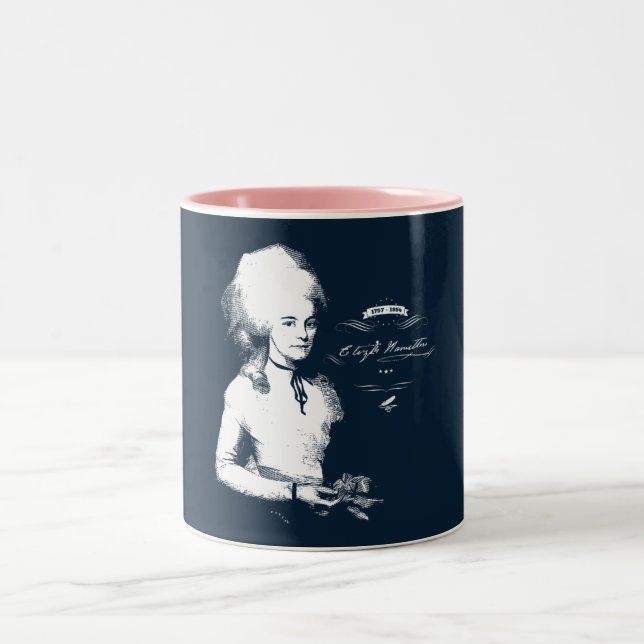 Eliza Hamilton Alexander Elizabeth Accessories Ar Two-Tone Coffee Mug (Center)