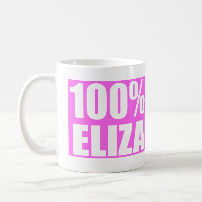 Eliza name coffee mug (Left)