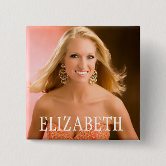 ELIZABETH 2 INCH SQUARE BUTTON