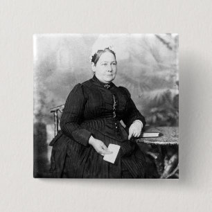 Elizabeth Ann Everest, Nanny to Winston 2 Inch Square Button