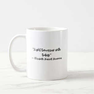 Elizabeth Barrett Browning Inspirational Mug