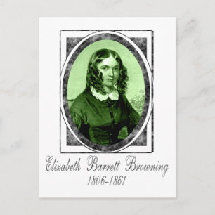 Elizabeth Barrett Browning Postcard