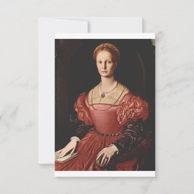 Elizabeth Bathory Portrait Save The Date (Front)
