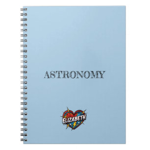 Elizabeth Blue Notebook