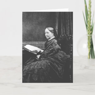 Elizabeth Cleghorn Gaskell 19th century Card