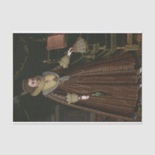 Elizabeth Countess of Kellie by Paul van Somer Tissue Paper