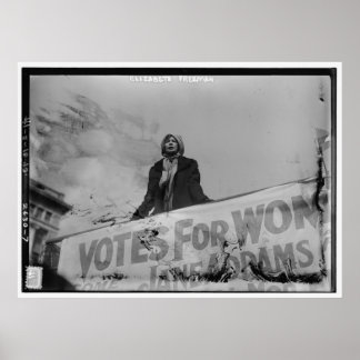 Elizabeth Freeman Votes for Women Poster