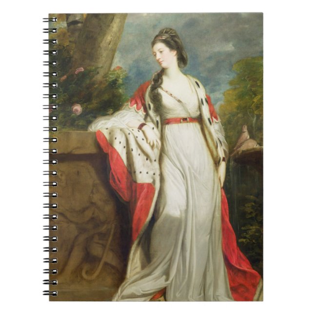 Elizabeth Gunning, Duchess of Hamilton and Duchess Notebook (Front)