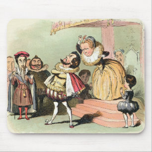 Elizabeth I (1533-1603): with Robert Devereux, 2nd Mouse Pad