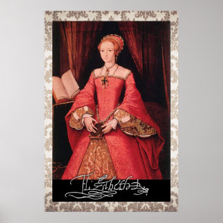Elizabeth I as Princess Poster