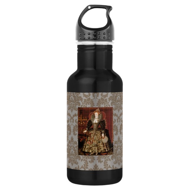 Elizabeth I c 1599 532 Ml Water Bottle (Front)
