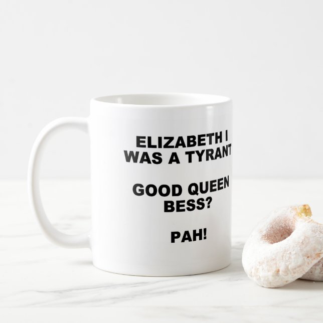 Elizabeth I Mug (With Donut)